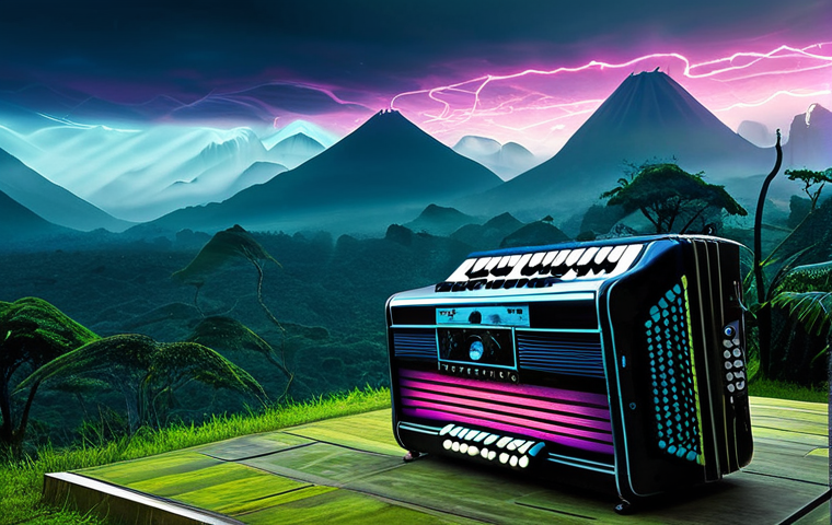 콜롬비아에서의 인기 있는 노래와 아티스트 - **Afro-Colombian Fusions: Dance Floor Electrified**
    An ultra-vibrant, high-energy scene featurin...